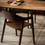 4x Eetkamerstoel Dutchbone, Westlake, Walnoot